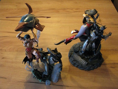 Injustice statue gods among - injustice:,